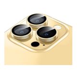 Buff iPhone 15 Pro Max ve 15 Pro Kamera Metal Lens Koruyucu Altın Sarısı
