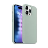 Buff iPhone 15 Pro Max Yeşil Rubber Fit Kılıf
