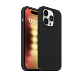 Buff iPhone 15 Pro Siyah Rubber Fit Kılıf