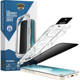 Buff iPhone 16 5D Privacy EasyFit Şeffaf Hayalet Ekran Koruyucu