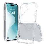 Buff iPhone 16 Air Hybrid Kristal Berrak Şeffaf Kılıf