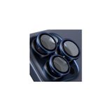 Buff iPhone 16 Pro Max / iPhone 16 Pro Uyumlu Titanyum Lens Koruyucu V2 - Mavi