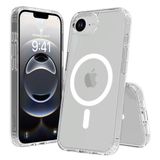Buff iPhone 16E Magsafe Air Hybrid Kristal Şeffaf Kılıf