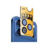 Buff iPhone 17 Pro Mavi Metal Kamera Lens Koruyucu