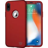Buff iPhone X Red 4D Kılıf