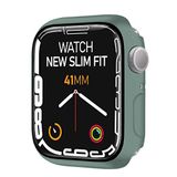 BUFF LABS Apple Watch 8/7 Uyumlu New Slim Fit Kılıf 41mm, Ekran Koruyuculu Akıllı Saat Kılıfı (Yeşil)