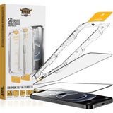 Buff Labs Buff Apple iPhone 17e/16e/14/13 Pro/13 5d Glass Easyfit 2 Adet Ekran Koruyucu - Şeffaf - iPhone 16e