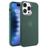 BUFF LABS Buff iPhone 15 Pro Max ile Uyumlu New Corner Kamera Kapaklı Standlı Kılıf (Yeşil)
