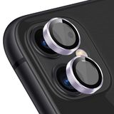 BUFF LABS iPhone 11 Screen Protector 9H Safir Cam Kamera Metal Lens Koruyucu (Mor)