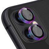 BUFF LABS iPhone 11 Screen Protector 9H Safir Cam Kamera Metal Lens Koruyucu (Renkli)