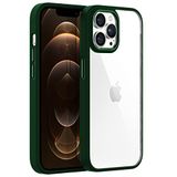 BUFF LABS iPhone 12 Pro Max New Air Bumper Kılıf, Koruyucu Telefon Kılıfı (Yeşil)