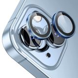 BUFF LABS iPhone 14/14 Plus, Safir Cam Kamera Metal Lens Koruyucu, BLLK, Koyu Mavi