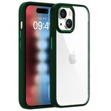 BUFF LABS iPhone 15 ile Uyumlu New Air Bumper Kılıf, Koruyucu Telefon Kılıfı (Koyu Yeşil)