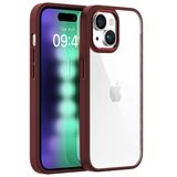 BUFF LABS iPhone 15 Plus ile Uyumlu New Air Bumper Kılıf, Koruyucu Telefon Kılıfı (Bordo)