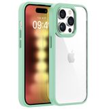 BUFF LABS iPhone 15 Pro ile Uyumlu New Air Bumper Kılıf, Koruyucu Telefon Kılıfı (Açık Yeşil)