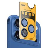 BUFF LABS iPhone 17 Pro Max ile Uyumlu Metal 9H Kamera Lens Koruyucu (Mavi)