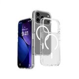 Buff Labs iPhone 17 Pro Şeffaf Kılıf Magsafe Air Hybrid Serisi