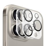 BUFF LABS iPhone Camera Lens Koruyucu 2 ADET Kamera Lens Koruyucu Şeffaf (iPhone 15 Pro Max / 15 Pro)