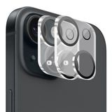 BUFF LABS iPhone Camera Lens Koruyucu 2 ADET Kamera Lens Koruyucu Şeffaf (iPhone 15/15 Plus)