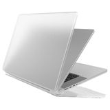 Buff Macbook ile Uyumlu Slim Fit Kılıf Şeffaf Mat Koruyucu Sert Kapak Çizilme ve Darbe Önleyici (Macbook Pro 14" (2021/2023/2024))
