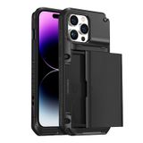 Buff Siyah iPhone 14 Pro Max Slide Armor Kılıf