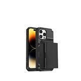 Buff Siyah iPhone 14 Pro Slide Armor Kılıf