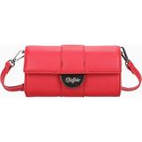 Buffalo Clutch Curve Night Baguette Çanta - Kırmızı