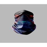 Buffalo Gamer Tasarımlı Motorcu Buff Maske Outdoor Boyunluk Unisex Bandana Siyah
