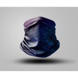 Buffalo Mandala Tasarımlı Motorcu Buff Maske Outdoor Boyunluk Unisex Bandana Siyah