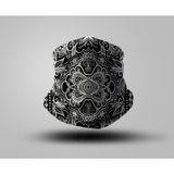 Buffalo Unisex Outdoor Motorcu Buff Maske Nefes Alabilen Kumaşla Renkli Bandana - Renkli - Renkli