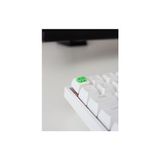 Buffed Piksel Alien Mekanik Klavye Tuşu Artisan Keycap Gamer Aksesuar Buffed - Beyaz
