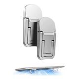 Buffer ® 1 Çift Yapışkanlı Katlanabilir Laptop Standı – Mini Notebook Yükseltici, Taşınabilir Kaymaz