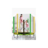 Buffer 140 Cm Katlanabilir Çocuk Trambolini Yeşil-Sarı, Tek Ebat, BFFR-440, yeşil-sarı