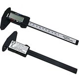 Buffer® 150 Mm Dijital Kumpas Elektronik Fiber Karbon Kaplı Plastik - Kumpas