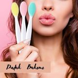 Buffer 2 Adet Dudak Fırçası Peeling Etkili Gözenek Siyah Nokta Temizleyici Çift Yönlü Fırça