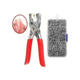 Buffer® 200 Adet Paslanmaz Çelik Çıtçıt ve Pense Seti Ergonomik Tasarımlı Metal Çıt Çıt Makinesi