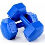 Buffer 4 Kg Plastik Dambıl Set 2 Adet Plastik Dambıl