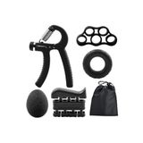 Buffer 5 Parça El, Kol Ve Parmak Egzersiz Spor Aletleri Seti Fitness Takımı (4462)