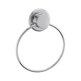 Buffer Arkası Yapışkanlı Yuvarlak Metal Havluluk Askısı Aparatı