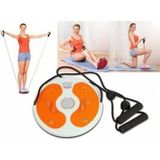 Buffer Bel İnceltici İpli Egzersiz Spor Aleti Waist Twisting Disc Pilate