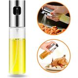 Buffer Buffer® 100ML Kapasiteli Şeffaf Spreyli Yağdanlık Sosluk Yağ Püskürtücü Yağ Şişesi