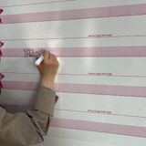 Buffer Buffer® Kılavuz Çizgili Akıllı Kağıt Yazı Tahtası 100X56CM Duvarda İz Bırakmaz Statik