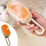 Buffer Buffer® Saplı Su Püskürtmeli Kedi Köpek Fırçası Masaj Etkili Tüy Toplama Tarağı