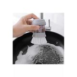 Buffer® Deterjan Hazneli Kolay Bulaşık Yıkama Fırçası Bulaşık Sünger Plastik Çok Renkli