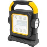 BUFFER® HelloCloud Şarjlı Solar LED Çalışma Işığı | USB Çıkışlı Taşınabilir Projektör Lamba
