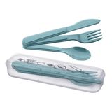 BUFFER® Kendiliğinden Kutulu Hijjenik Plastik Piknik Tipi Çatal Kaşık Bıçak Seti