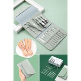 Buffer ® Kendiliğininden Çantalı Seyahat Tipi 16 Parça Manikür Pedikür Seti PRA-12705643-6705