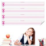 Buffer® Kılavuz Çizgili Akıllı Kağıt Yazı Tahtası Duvarda Iz Bırakmaz Statik Yeni Müfredata Uygun 100X56CM
