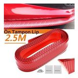 Buffer Kırmızı Renkli 2.5 mt Araba Oto Ön Tampon Koruyucu Kauçuk Pratik Tampon Şerit Bant Döşeme Kiti