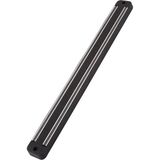 Buffer Mıknatıslı Paslanmaz Duvar Bıçak Askısı Standı 33 cm Metal Renk Siyah Aparat